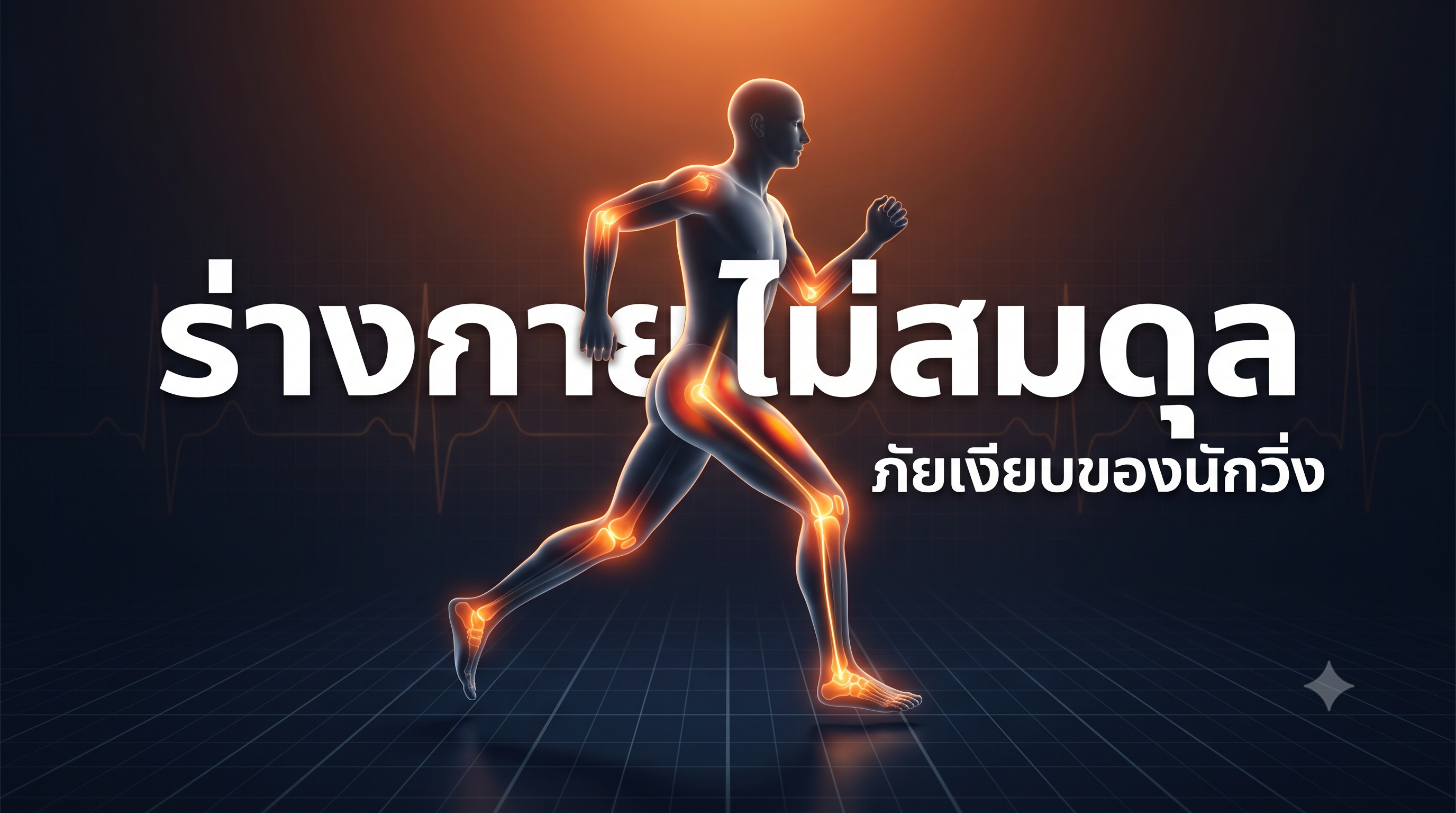 ร่างกายไม่สมดุล ภัยเงียบของนักวิ่ง