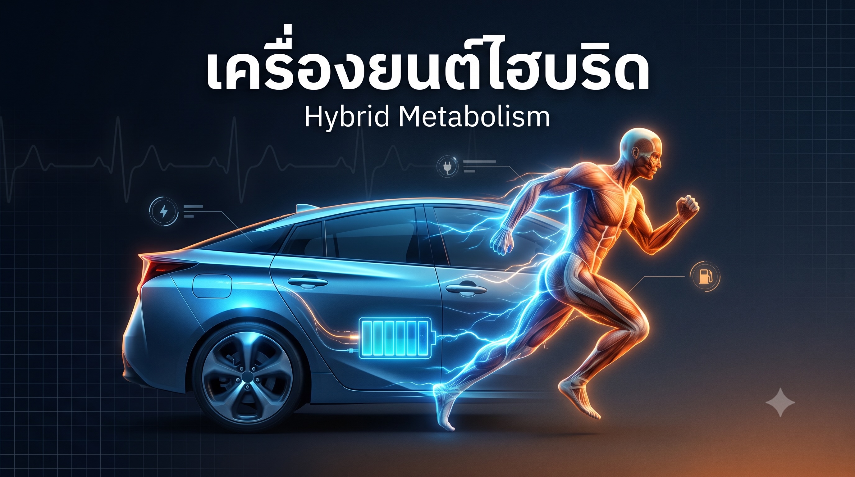เครื่องยนต์ไฮบริด Hybrid Metabolism