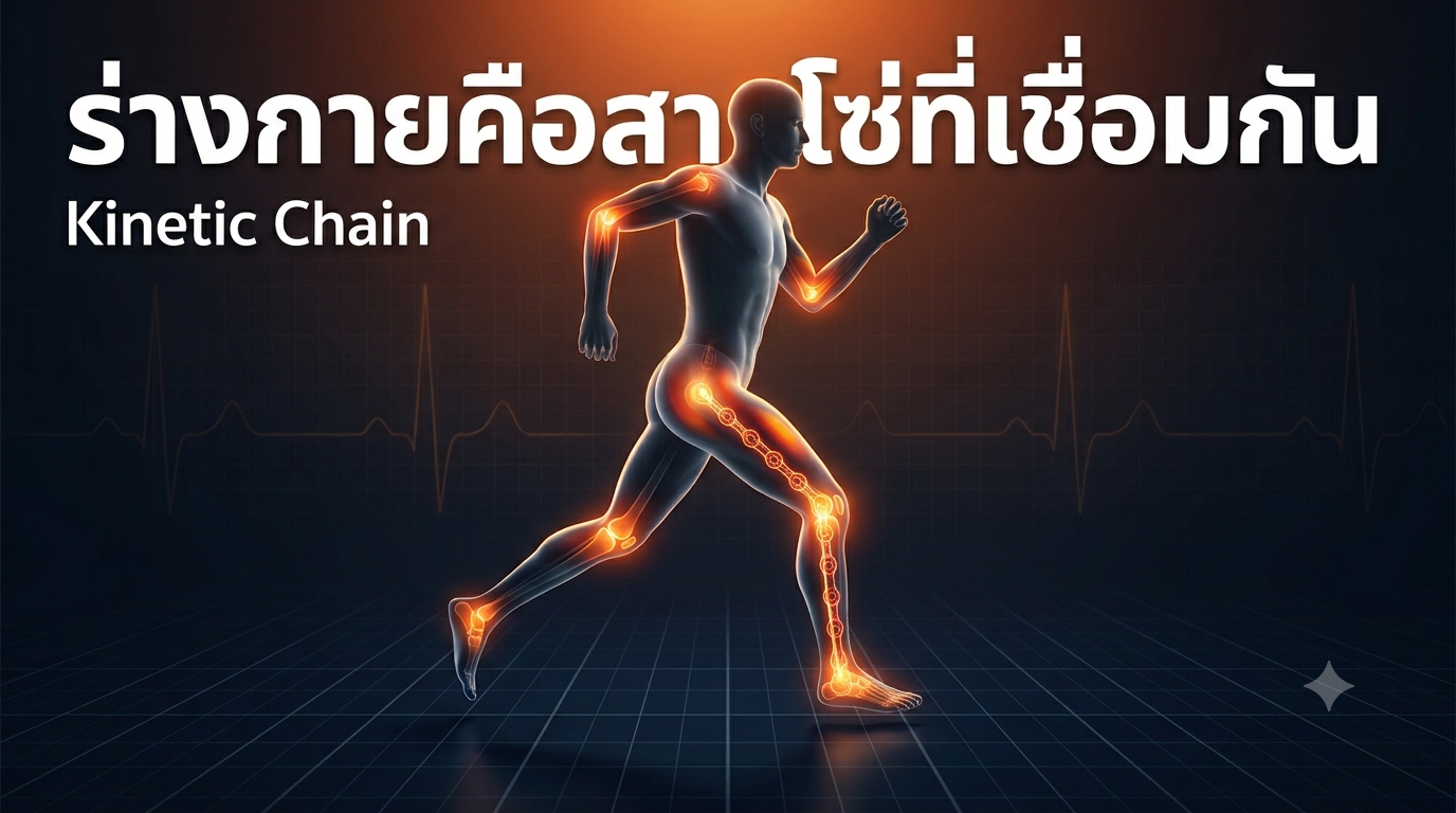 Kinetic Chain ห่วงโซ่การเคลื่อนไหวจากเท้าถึงสะโพก