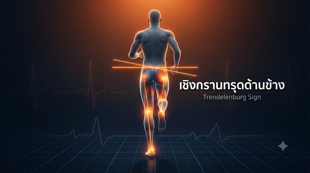 Trendelenburg Sign เชิงกรานทรุดด้านข้าง