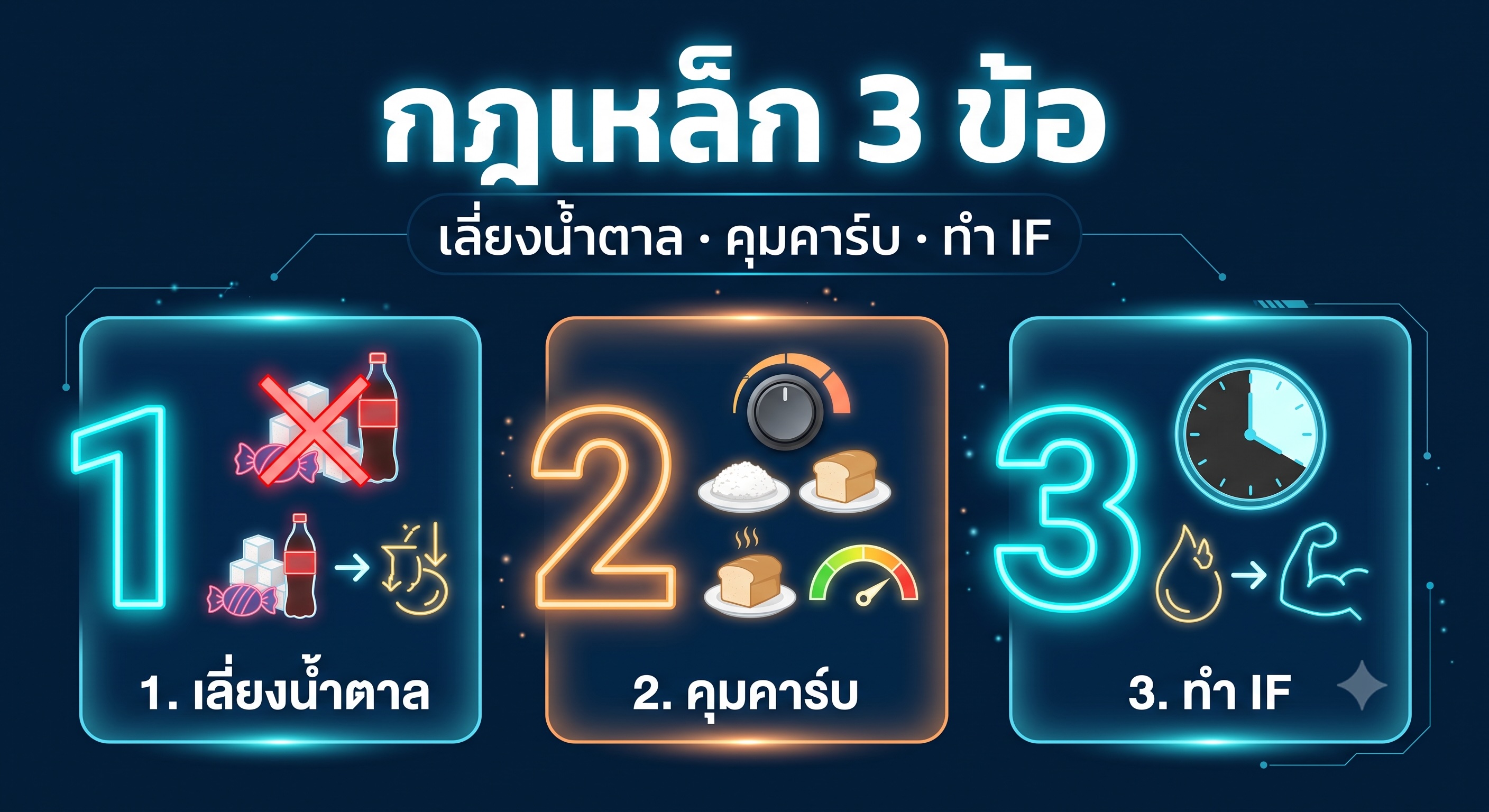 กฎเหล็ก 3 ข้อ Fat Adaptation