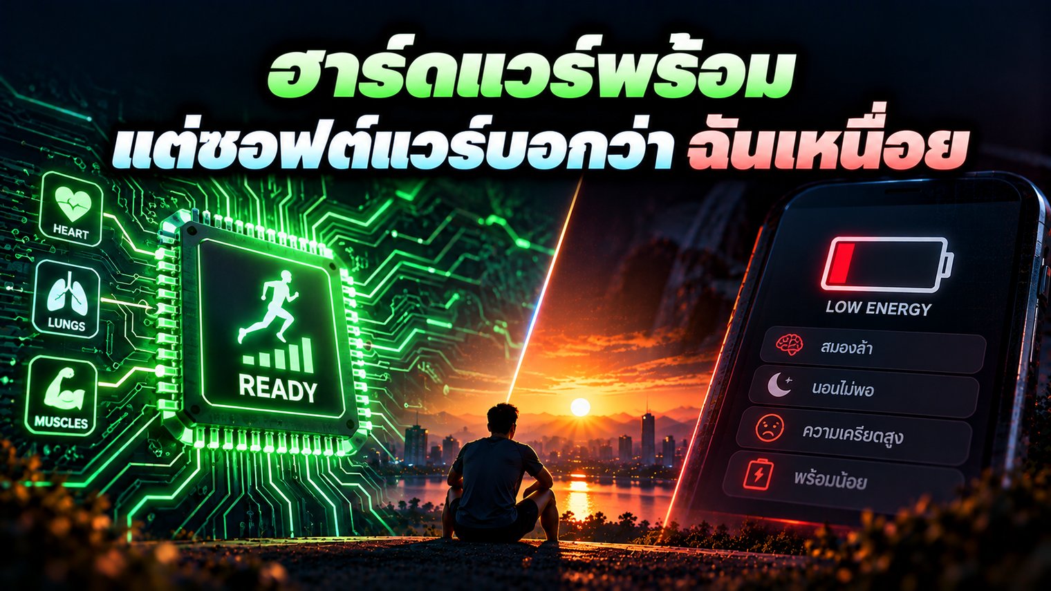 ฮาร์ดแวร์พร้อม แต่ซอฟต์แวร์บอกว่าเหนื่อย