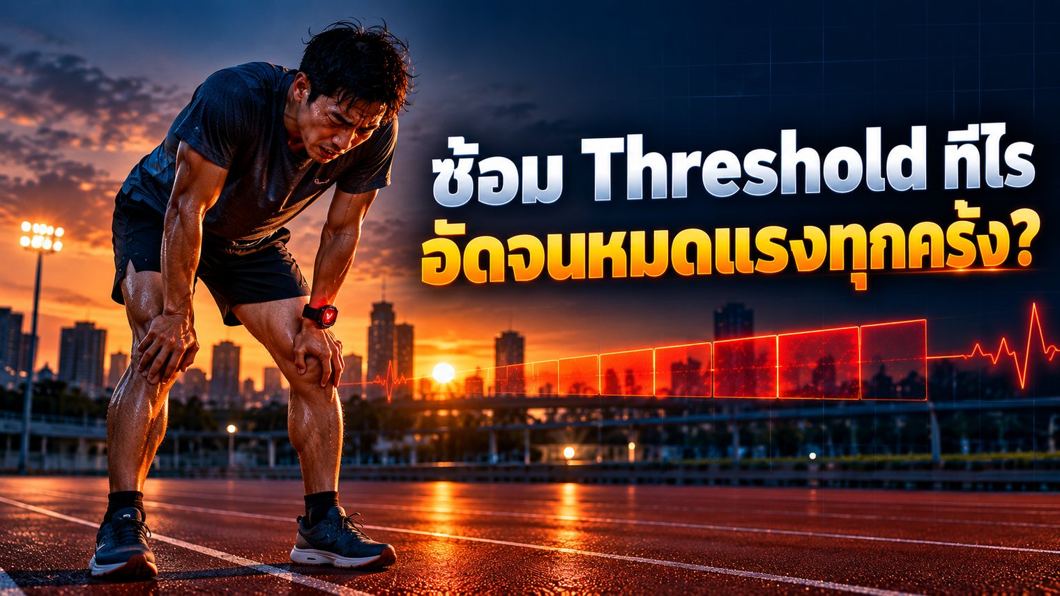 ซ้อม Threshold ทีไร อัดจนหมดแรงทุกครั้ง