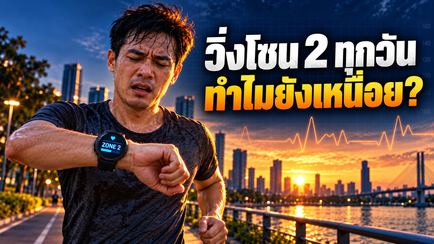 วิ่งโซน 2 ทุกวัน ทำไมยังเหนื่อย
