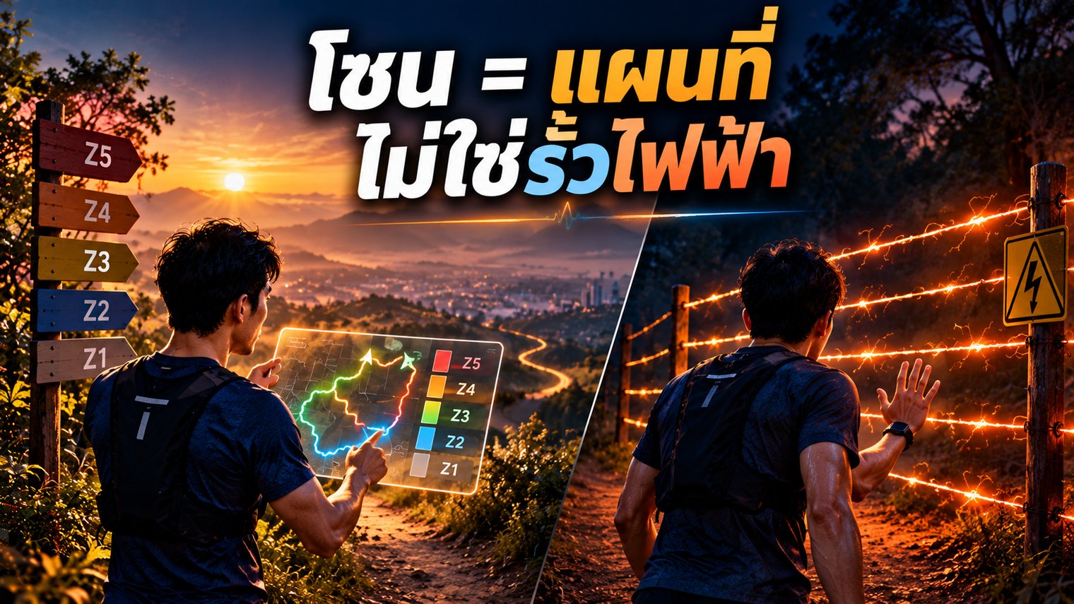 โซนคือแผนที่ ไม่ใช่รั้วไฟฟ้า