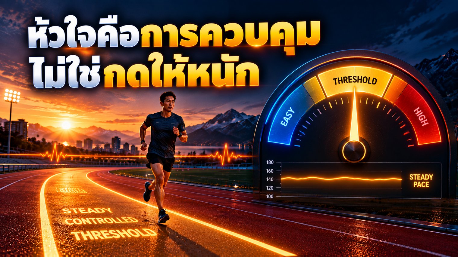 หัวใจคือการควบคุม ไม่ใช่กดให้หนัก