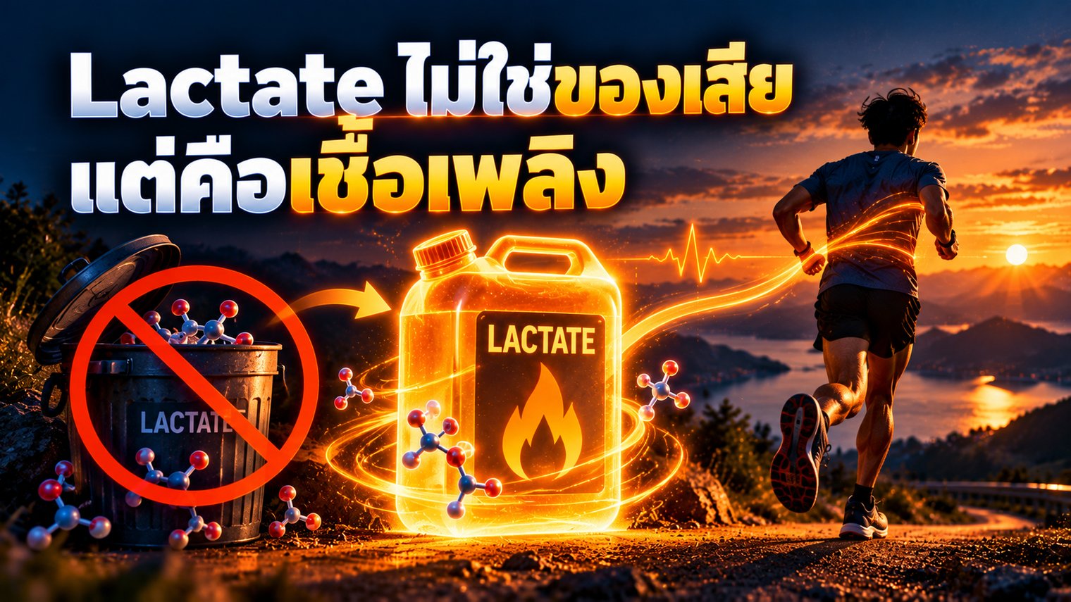 Lactate ไม่ใช่ของเสีย แต่คือเชื้อเพลิง