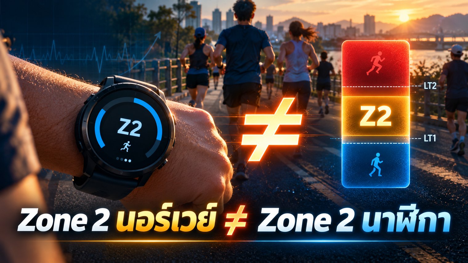 Zone 2 นอร์เวย์ ไม่เท่ากับ Zone 2 นาฬิกา