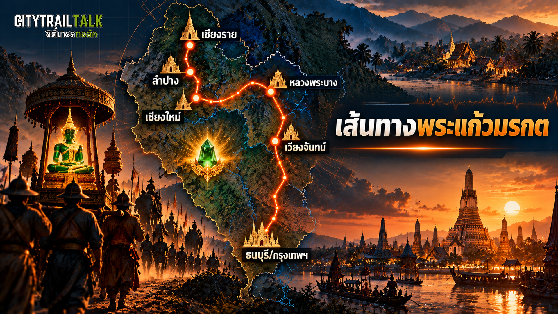 เส้นทางพระแก้วมรกต
