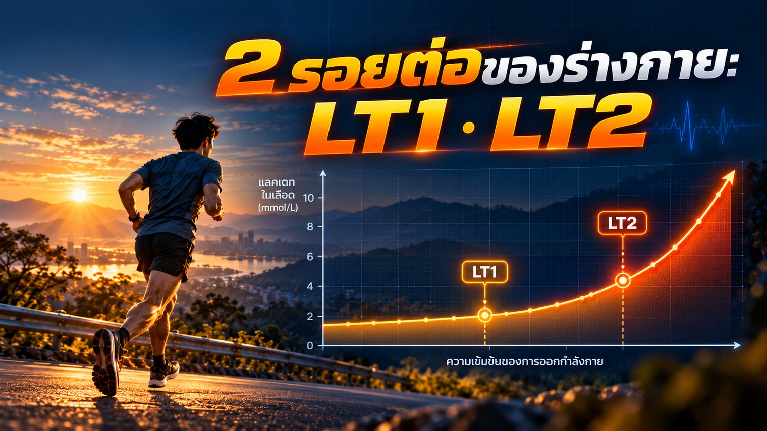 รอยต่อ 2 จุดของร่างกาย LT1 และ LT2