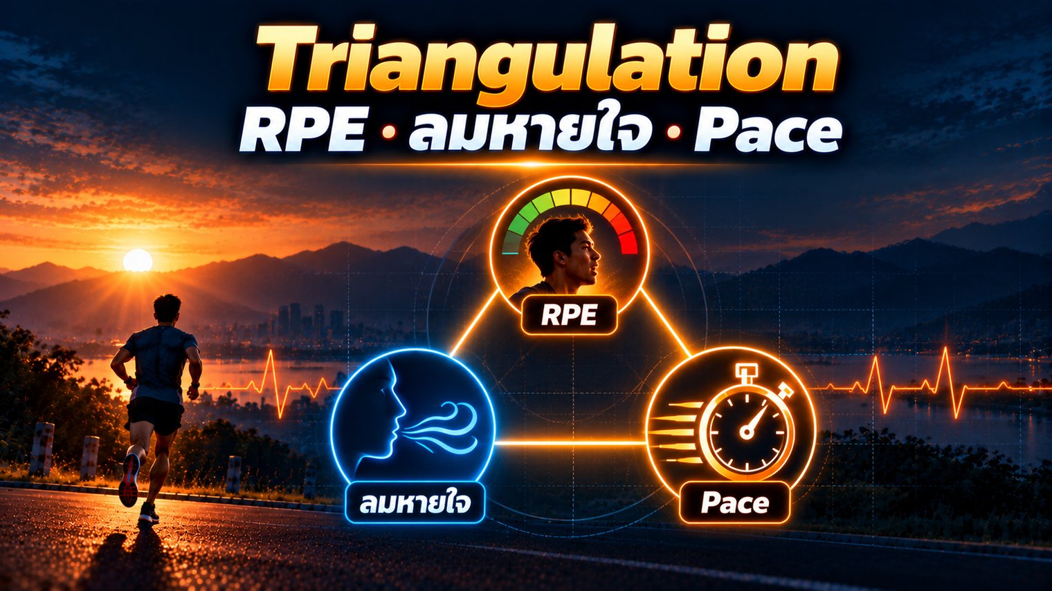 Triangulation RPE ลมหายใจ Pace