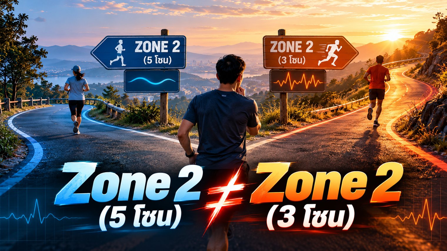 Zone 2 ของระบบ 5 โซนกับ 3 โซนไม่เท่ากัน